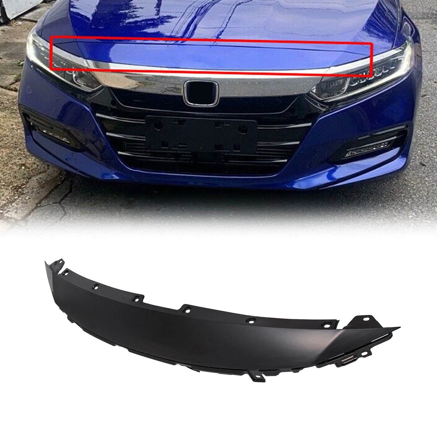Front Upper Grille Molding for Honda Accord (2018–2020)
