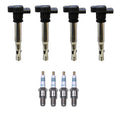 Set of 4 Denso Ignition Coils for (Double Platinum, Gap 0.032)