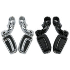 1 1/4" Short Angled Highway Engine Guard Footpeg Mount for Harley Touring