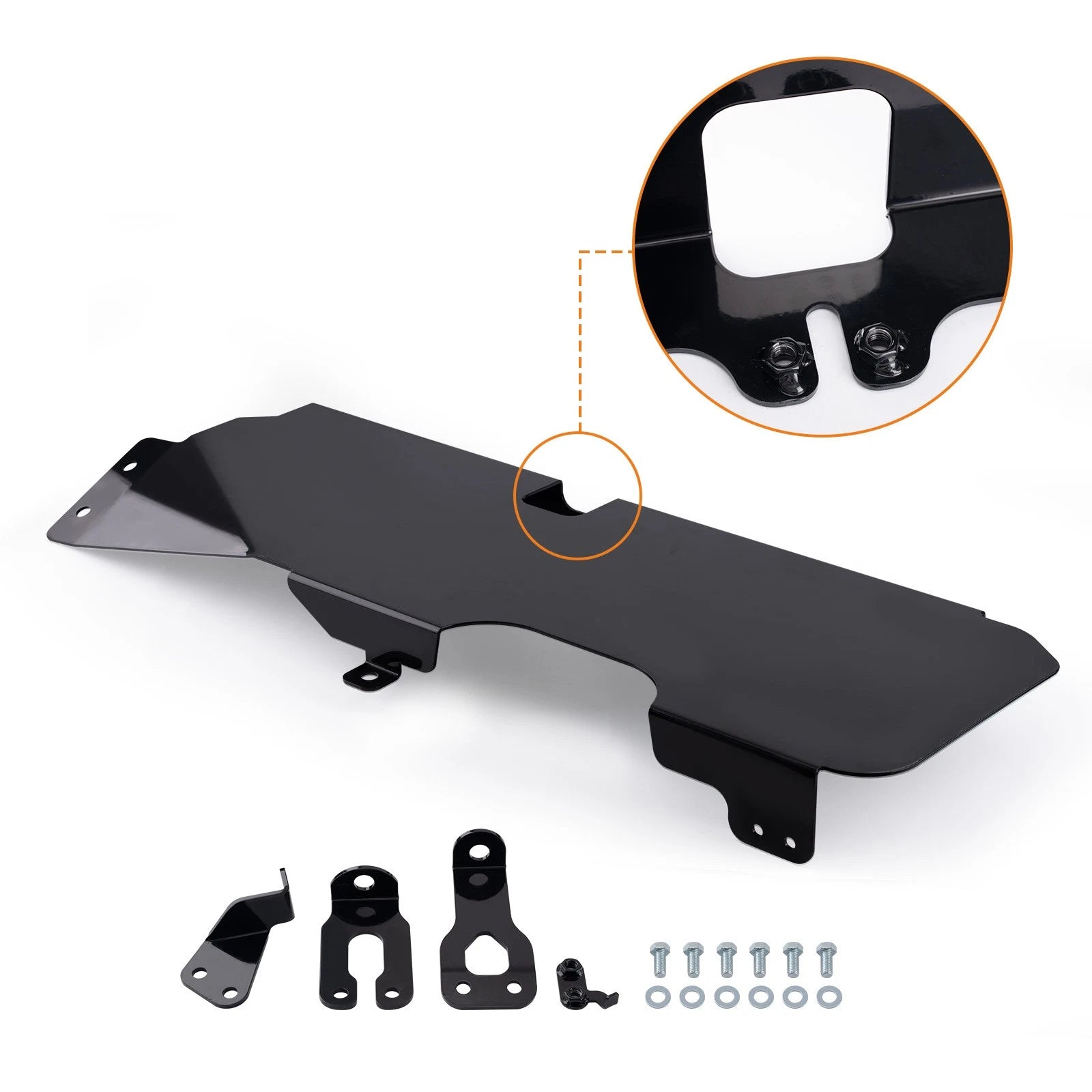 Steel Gas Tank Skid Plate for Jeep JK Wrangler (2007–2018)