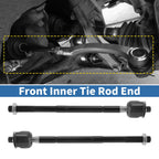 Set of 4 Front Inner Tie Rod End Links for Toyota Tacoma (2005–2015)