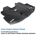 Front Engine Splash Shield for Hyundai Elantra Sedan (2014–2016)