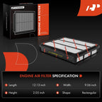Engine & Activated Carbon Cabin Air Filter for Toyota 4Runner (2003-2009)