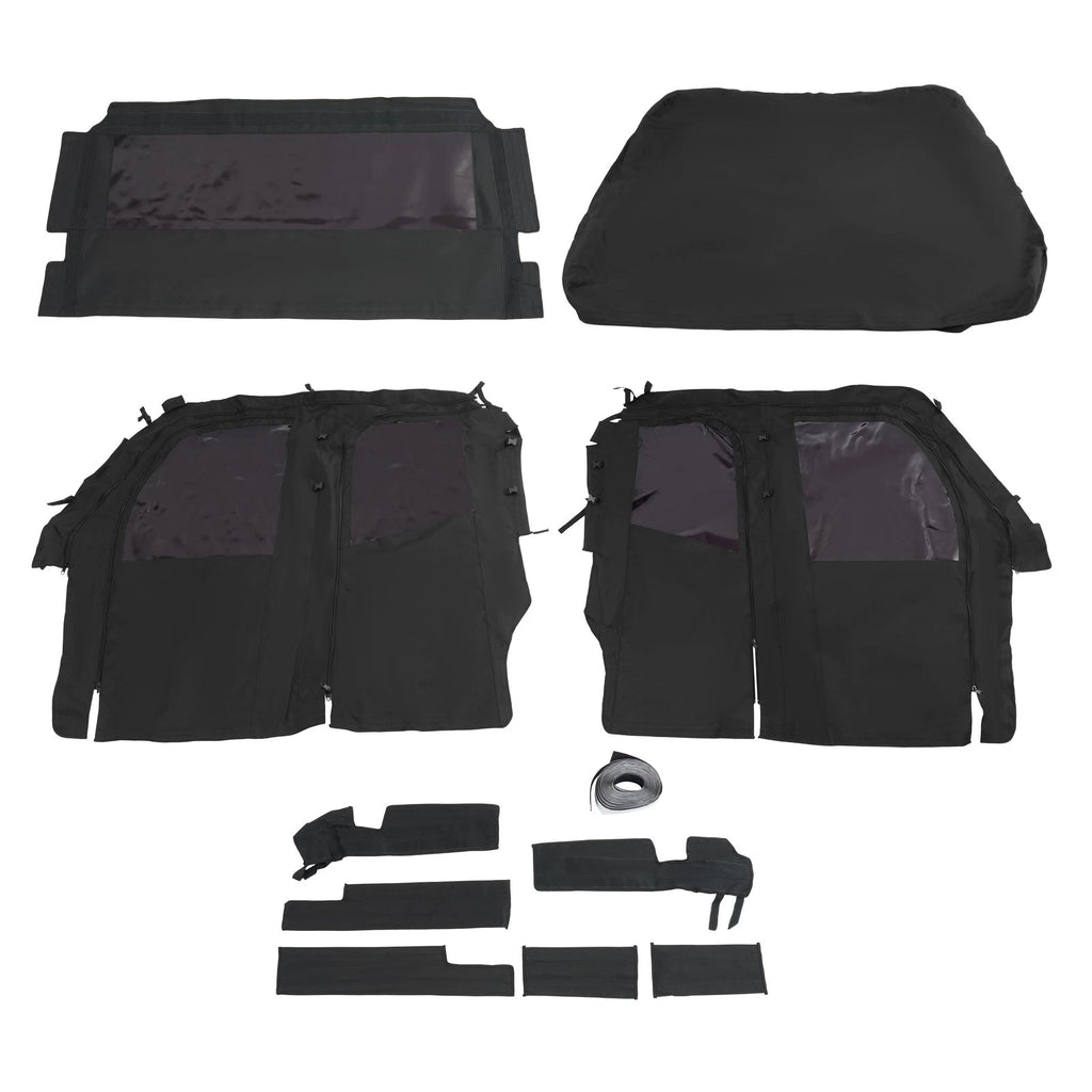 Soft Doors Cab Enclosure for Kawasaki Mule PRO FXT DXT (2015–2024)