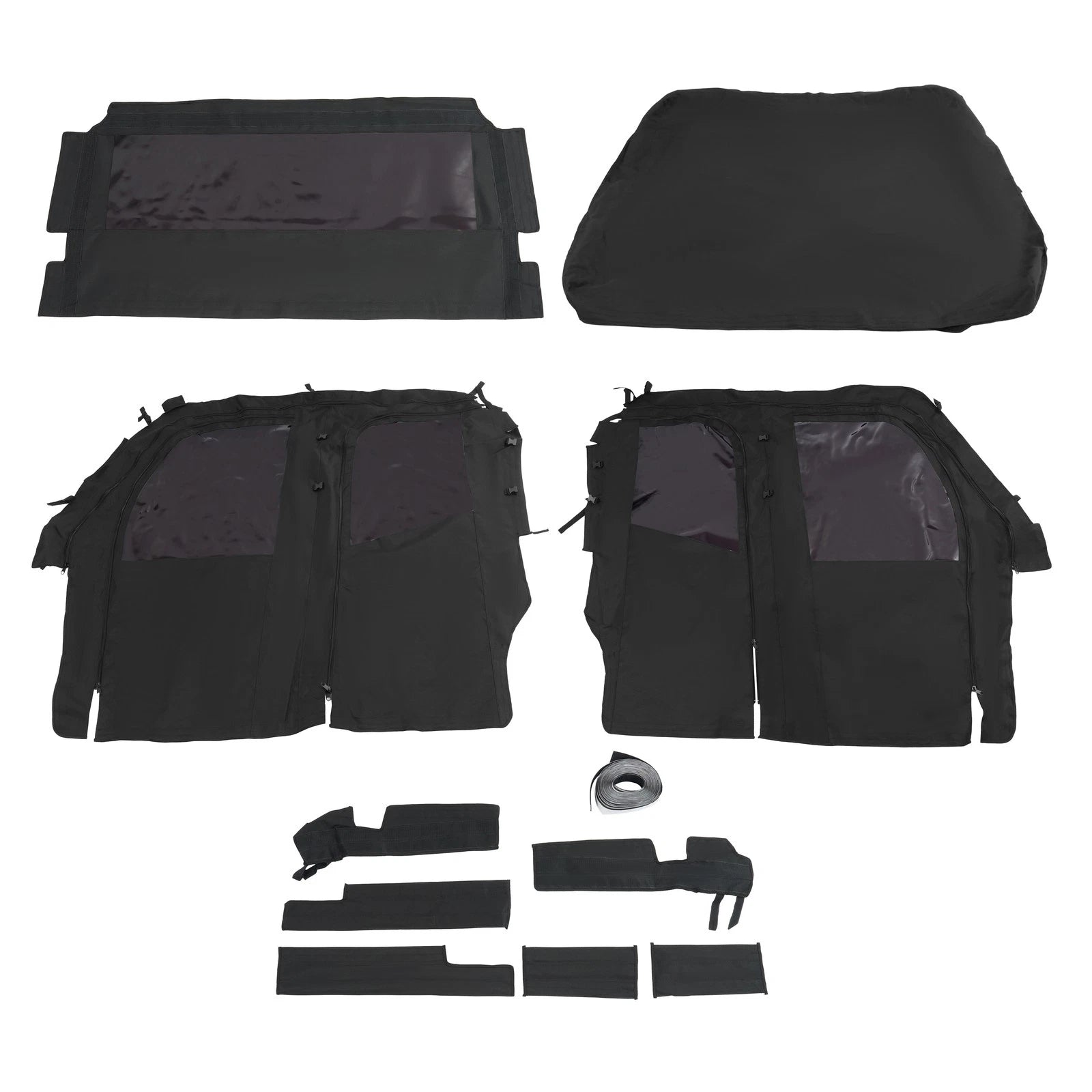 Soft Doors Cab Enclosure for Kawasaki Mule PRO FXT DXT (2015–2024)