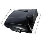 Razor Tour Trunk Backrest Rack Docking Kit for Harley Touring (2014–2026)