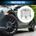 Set of 4 M12x1.5 Wheel Lug Nuts for Honda Accord Civic Insight CRX (No. 90304SC2000)