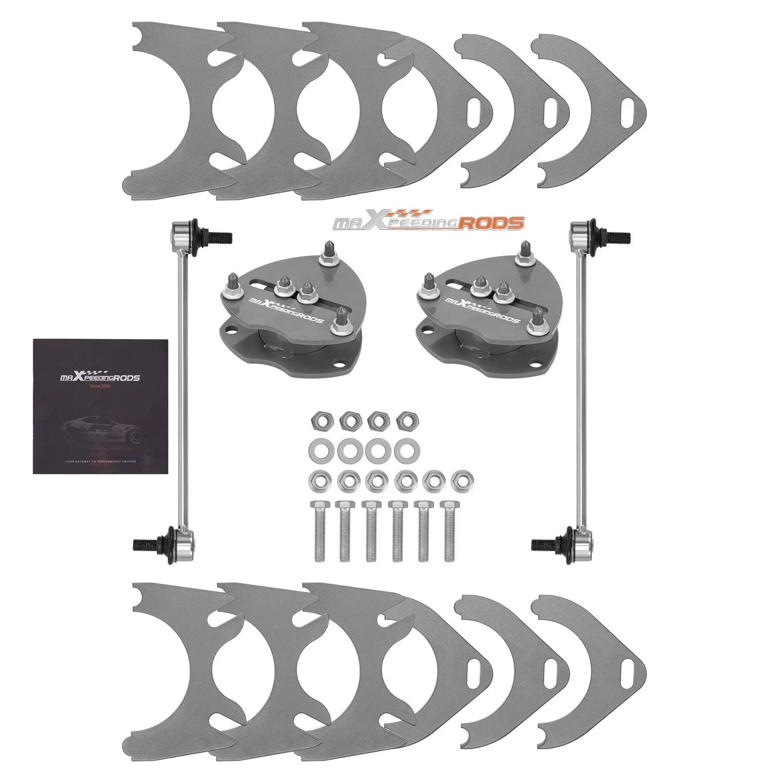 2" Front + 1.5" Rear Lift Kit for Honda Ridgeline (2017–2023)