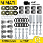 Upper & Lower A Arm Bushing Bearing Bolt for Suzuki Quadsport Z400 (2003–2008)