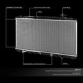 Aluminum Radiator DPI13035 for Lexus ES350 Toyota Camry (2007–2012)