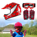 Youth Full Face Helmet for Motocross ATV (DOT Approved)