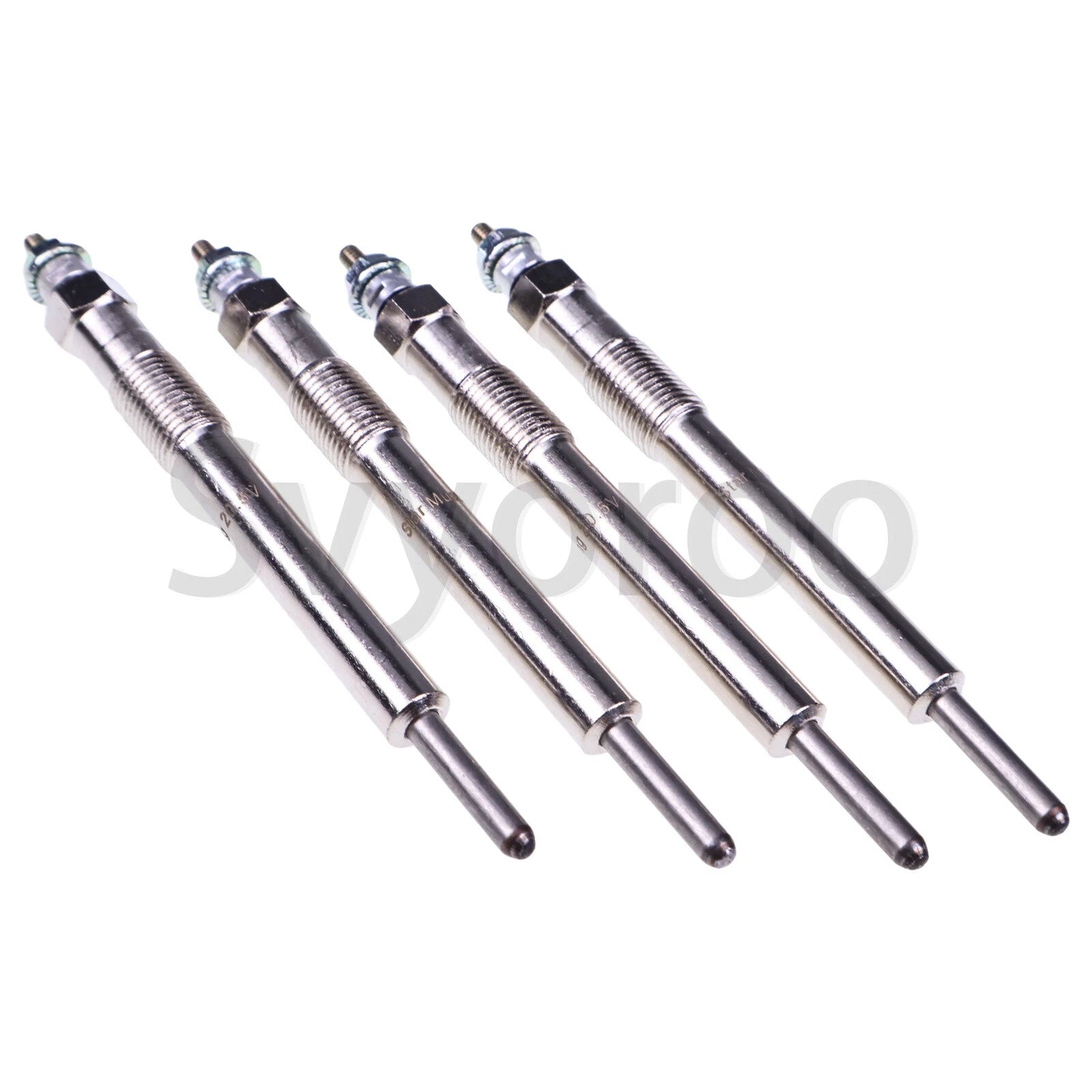 Set of 4 Glow Plugs 8-94133-759-9 for Isuzu 4JB1 4JG1 4JA1 (Engine)