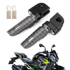 Front Footrests Foot Pegs for Kawasaki Z300 Z400 Z650 Z800 Z900 Z1000 (2015–2023)