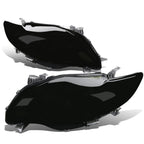Pair of Smoked Housing Clear Corner Headlights for Toyota Corolla (2009–2010)