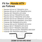 Handlebar 53100-HR3-WA0 for Honda Rancher 420 TRX420 (2014–2024)