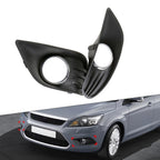 Set of 2 Front Bumper Fog Light Grille Covers for Ford Focus (2009–2011)