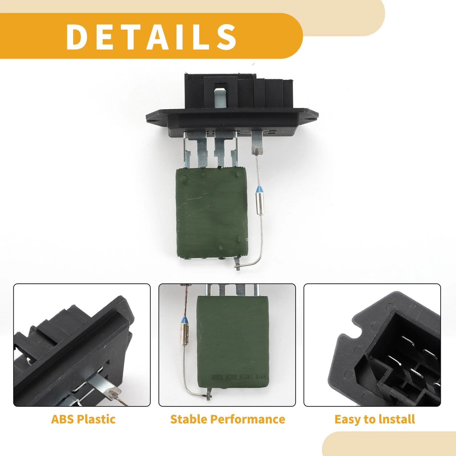 HVAC Blower Motor Resistor No. 4885583AC for Chrysler Pacifica (2005–2008)