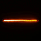 2x Dynamic LED Car Side Mirror Turn Signal Light Strip 18cm for All Cars