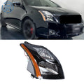 Headlight for Nissan Sentra (2010–2012) Halogen Clear Black Housing