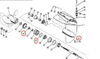 Lower Unit Seal Kit for Mercury Marine 2-Stroke 3.9-9.8 HP (26-66022)