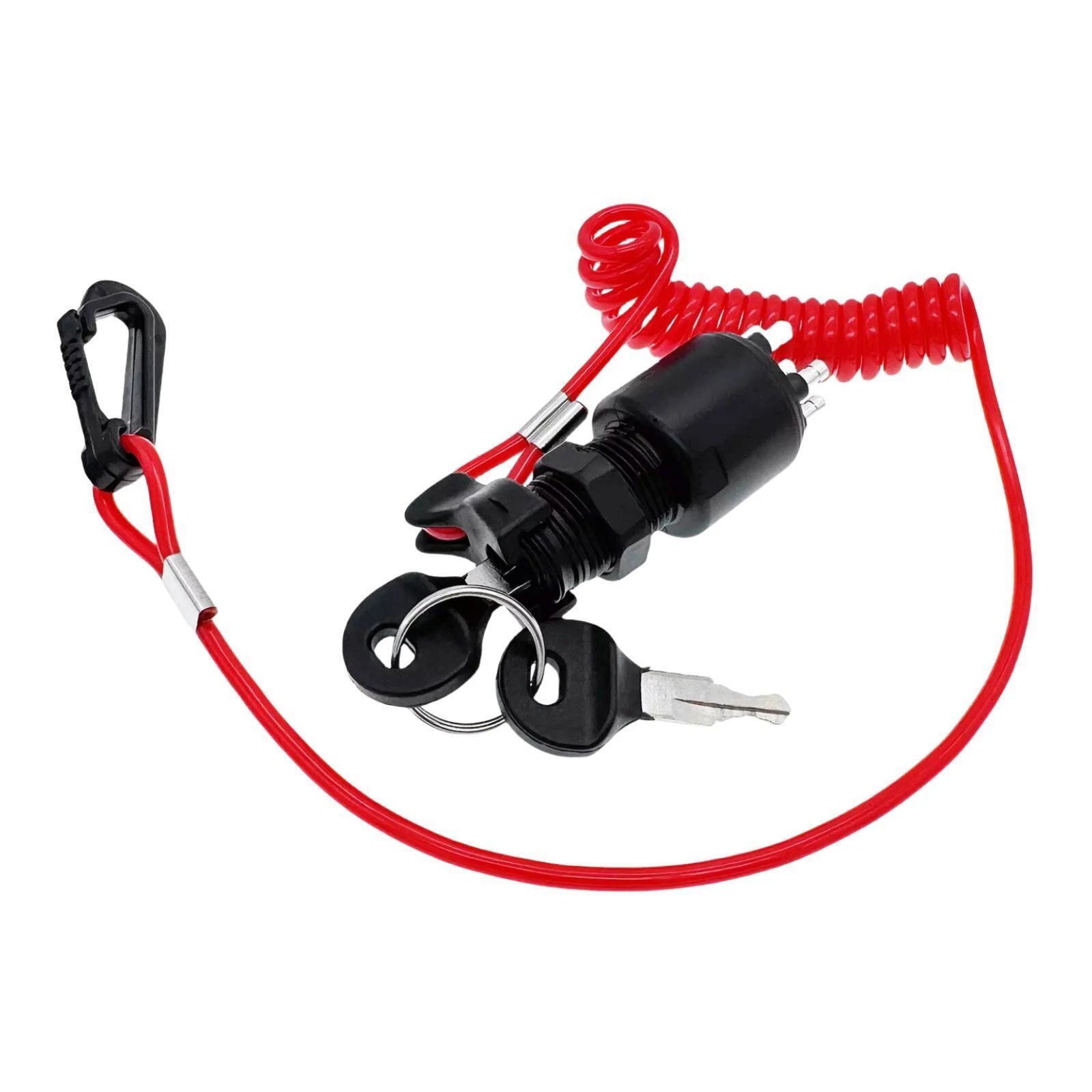 Ignition Switch Key w/Lanyard for Johnson OMC Evinrude (1996-Up) 5005801