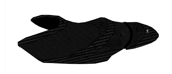 Seat Cover for Yamaha FZR (2012–2016) - Blacktip, SHO, SVHO