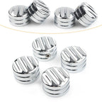 4 x Chrome Head Bolt Cover Caps for Harley Twin Cam (1999-2023)