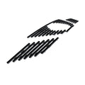 Upper Stainless Steel Black Billet Grille Insert for Nissan Rogue (2014–2016)