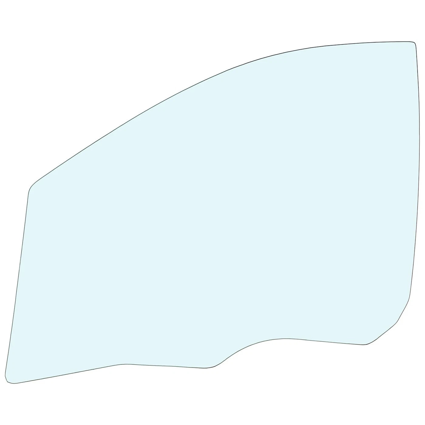 Front Driver Door Glass for Kia Rondo (2007–2012)