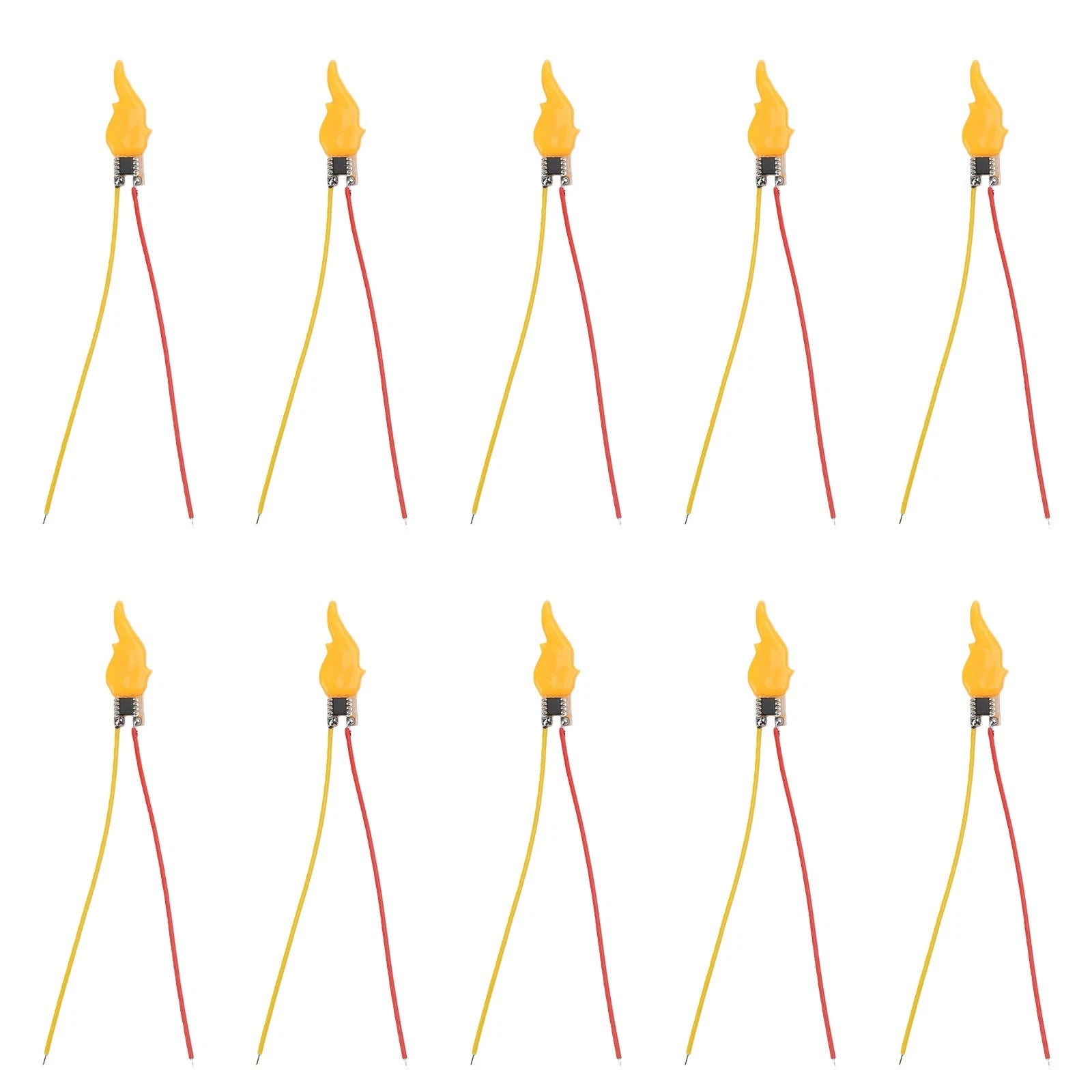 LED Candle Lights Flickering Flame Effect for Birthday Party Home Use