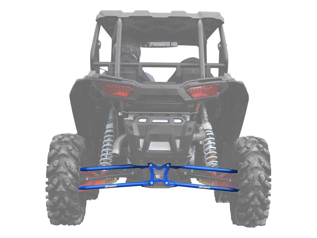 SuperATV Round Tubed Rear Radius Arms for Polaris RZR RS1 (2018–2021)