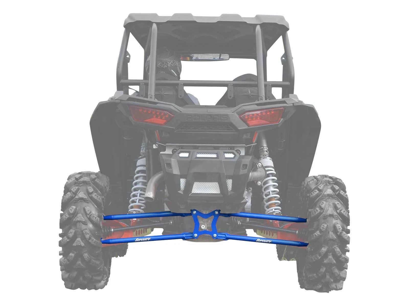 SuperATV Round Tubed Rear Radius Arms for Polaris RZR RS1 (2018–2021)