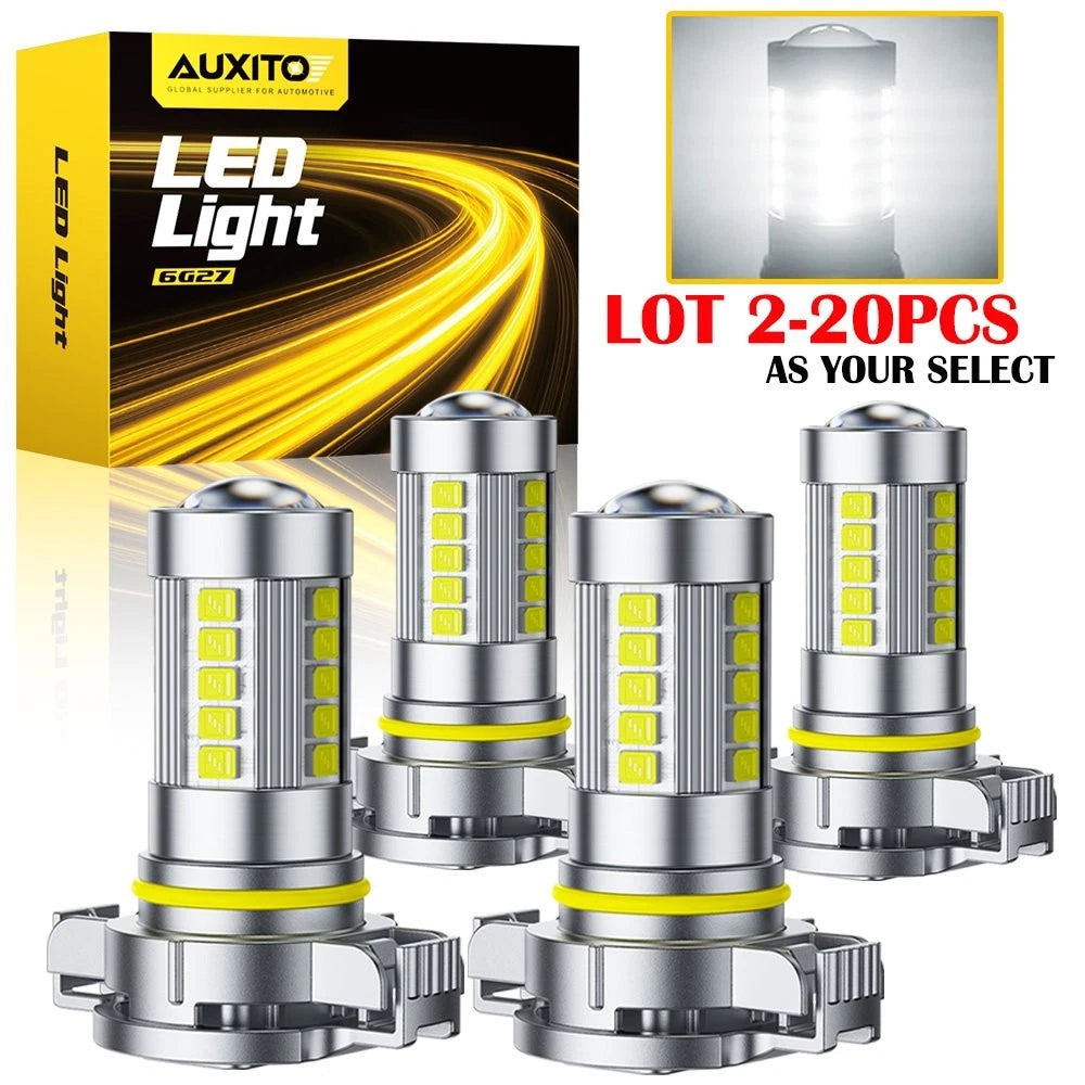 2X AUXITO 5202 H16 LED Fog Light Bulb for (2010–2023)