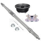 Rear Axle Shaft & Brake Drum & Wheel Hub for Yamaha Big Bear 350 (1987–1999)