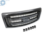 Front Bumper Grille for Ford F-150 (2009-2014) Black