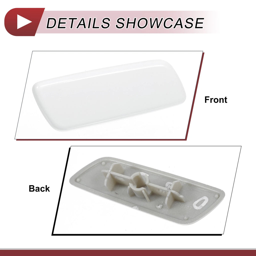 Front Right Washer Nozzle Cover Cap for Lexus RX350 (2010–2013) White