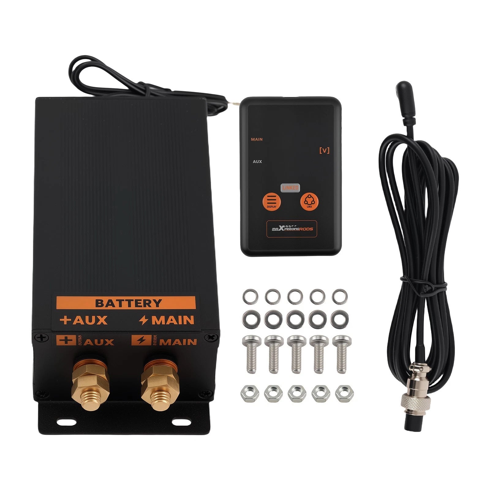 Smart Battery Management Controller 300A for Dual Battery Setup (Marine)