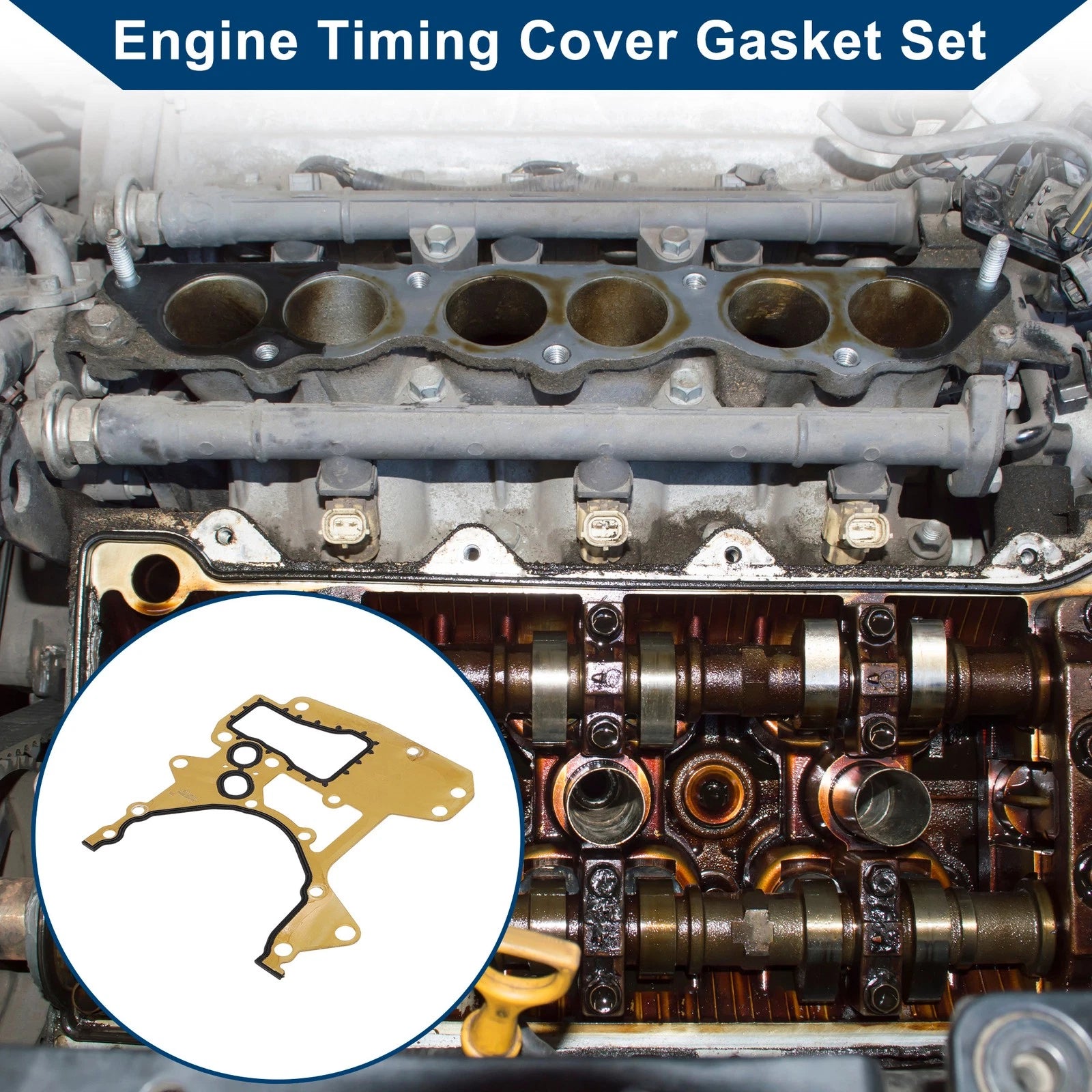 Engine Timing Cover Gasket Set 24405911 for Chevrolet Sonic (2012–2018)