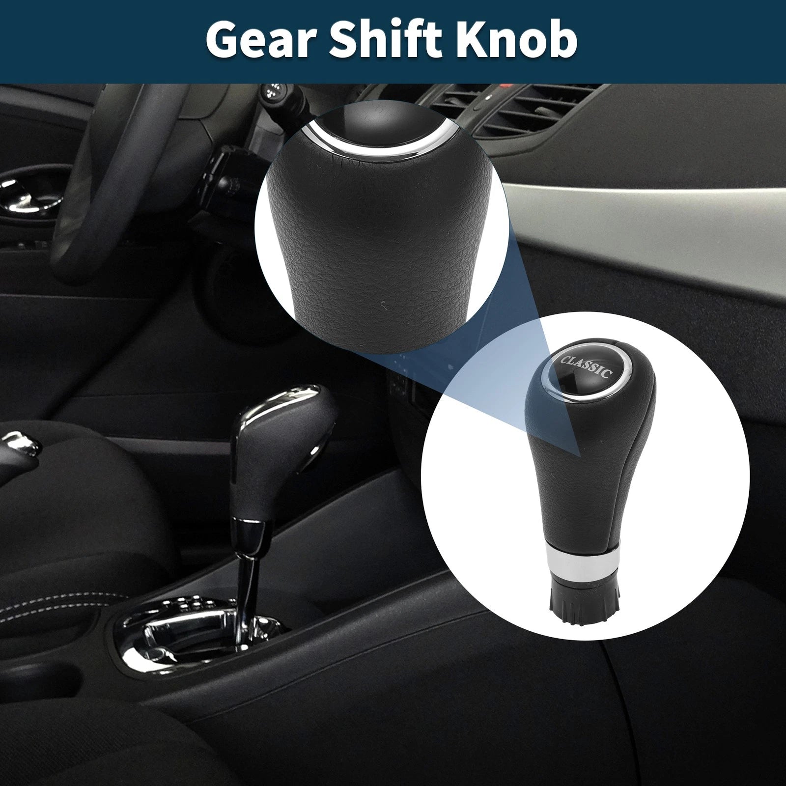 Automatic Shift Knob for Mercedes-Benz E-Class (2009–2016) Plastic Black