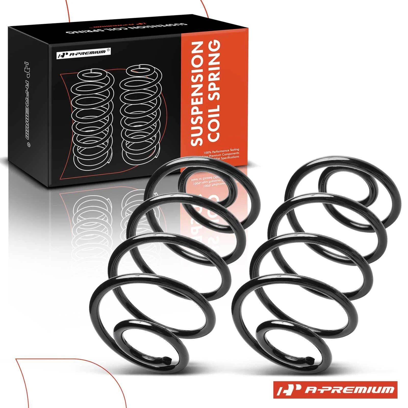 2X Rear Coil Springs for Chevrolet Malibu (1978–1980) Buick Regal (1978–1987)