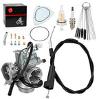 Carburetor & Throttle Cable 2x4 for Suzuki Ozark 250 (2002–2007)