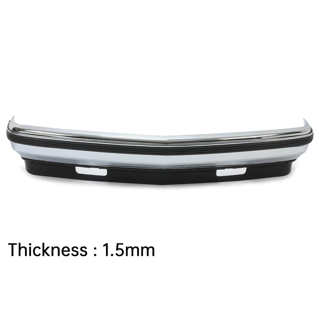 Chrome Front Bumper Kit for Chevy Suburban GMC C1500 K1500 (1988-2000)