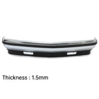 Chrome Front Bumper Kit for Chevy Suburban GMC C1500 K1500 (1988-2000)