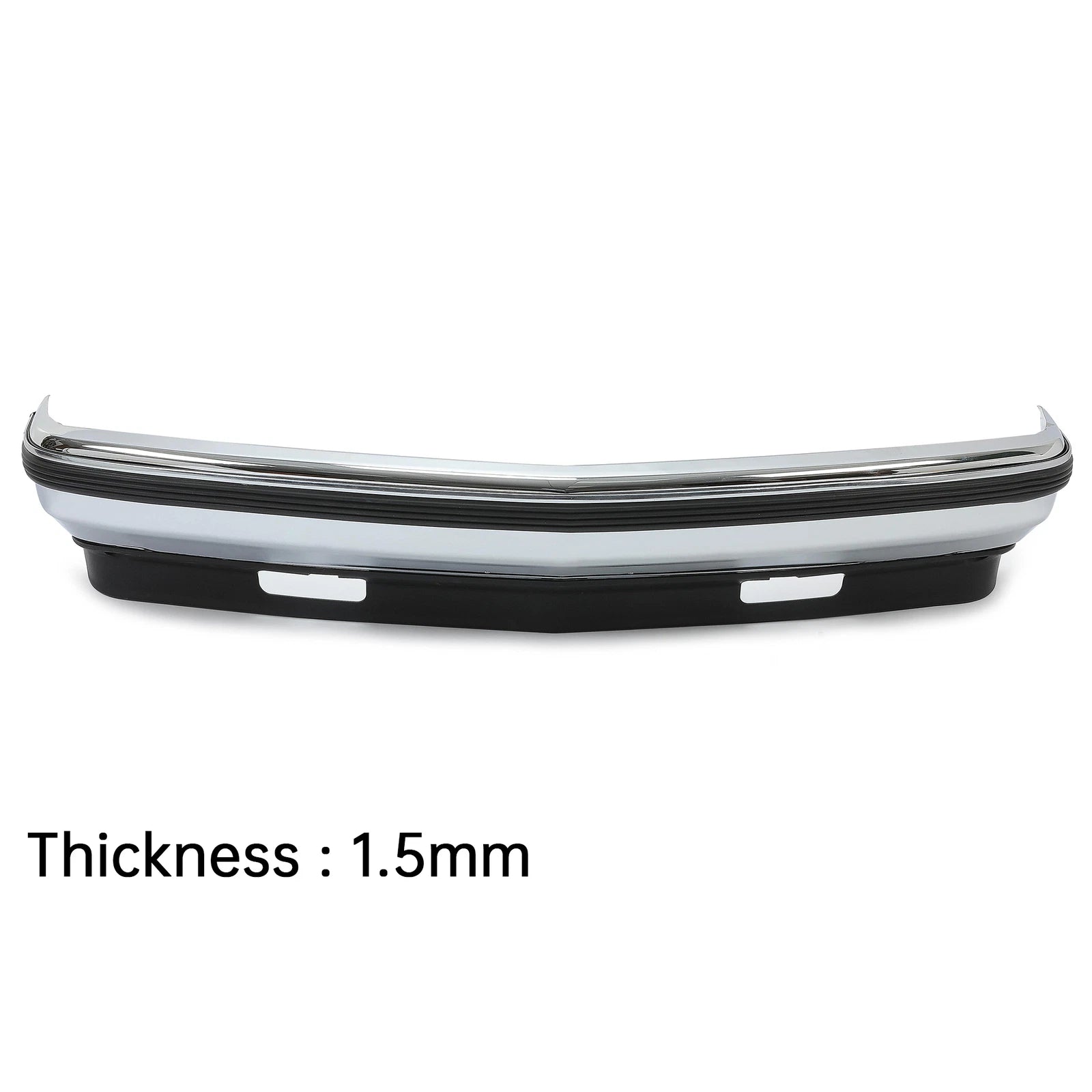 Chrome Front Bumper Kit for Chevy Suburban GMC C1500 K1500 (1988-2000)
