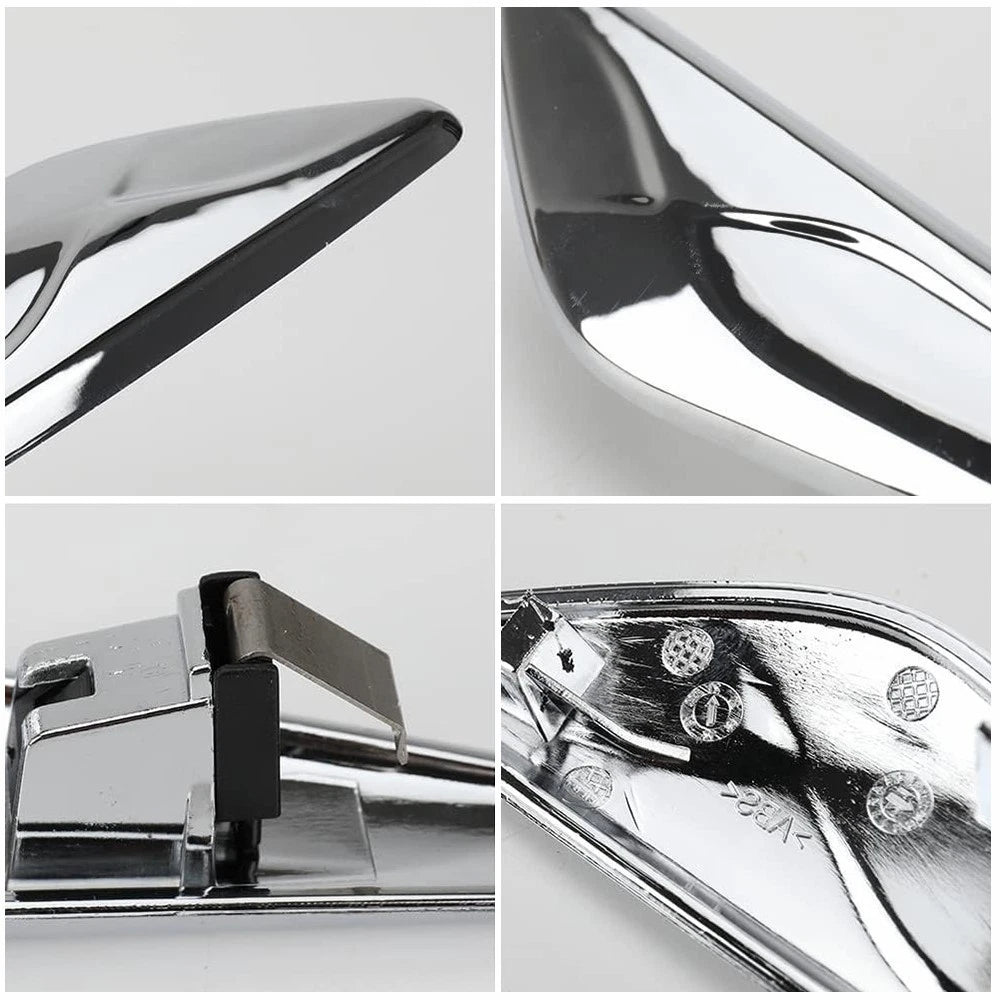 Right Passage Side Fender Chrome Emblem Moulding for BMW X3 F25 X4 F26 (2015–2018)