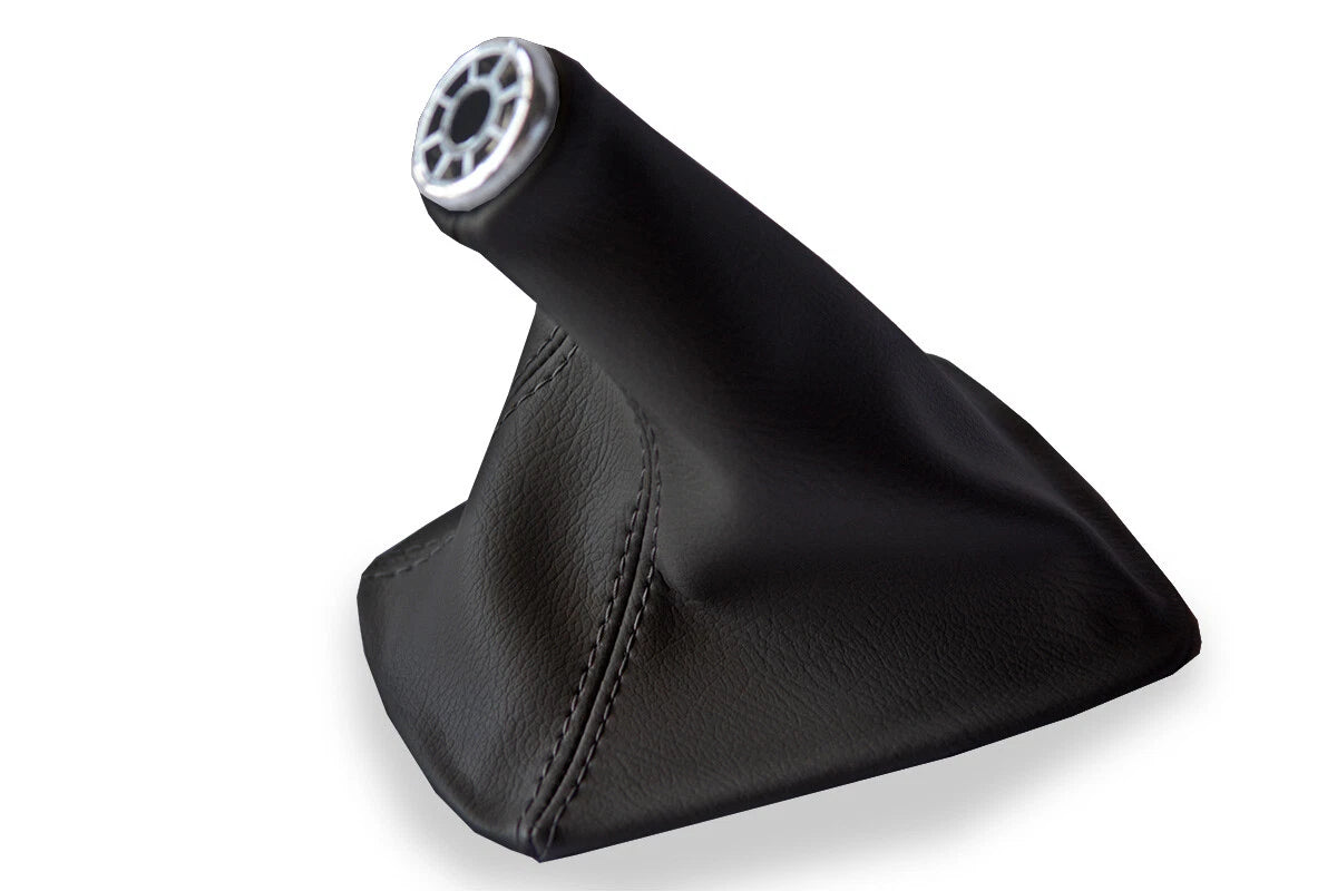 Leather Manual Shift Boot Cover for Toyota Celica (2000–2005) Black