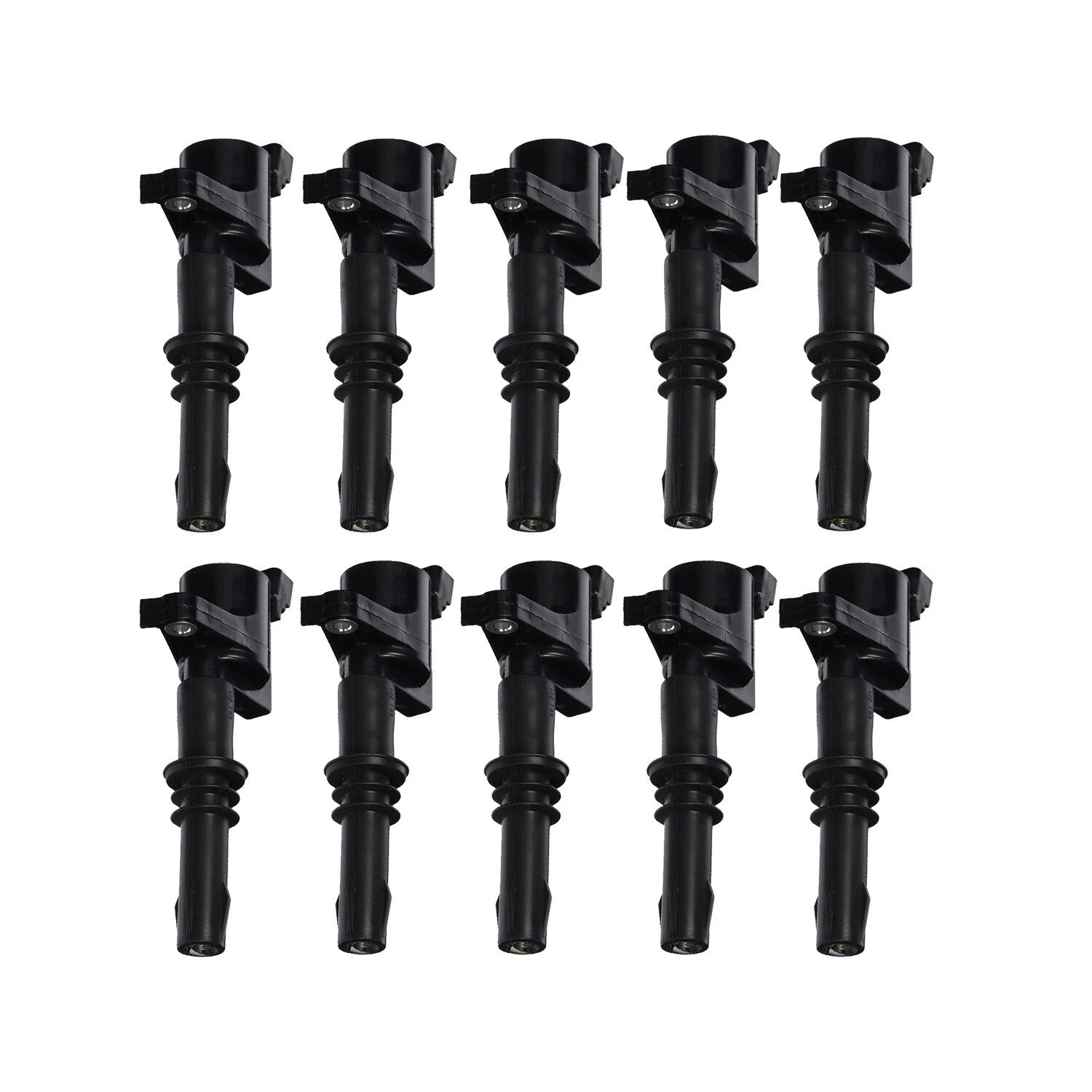 Set of 10 Ignition Coils for Ford F-250 F-350 Super Duty (2008–2010)