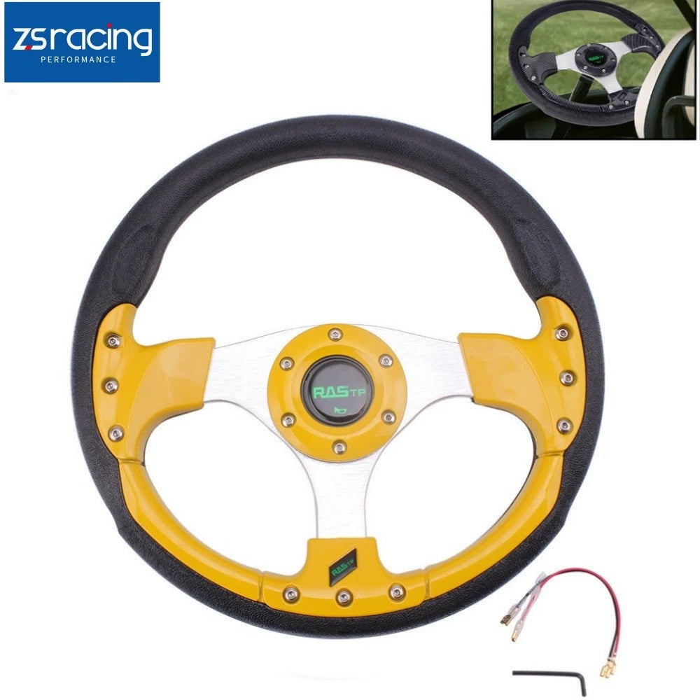 13" Steering Wheel for Universal Drifting Racing (320mm) - Gold