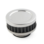 38mm Stainless Steel Air Intake Filter Cleaner for Motorcycle Scooter