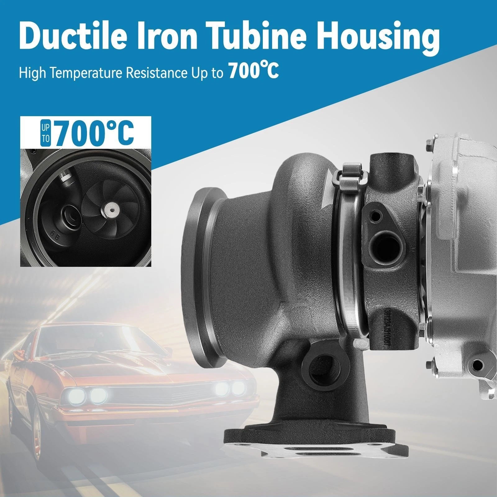 Turbo for VW Passat GTI Tiguan Audi Q3 TT TFSI Quattro 2.0L (2018–2025)